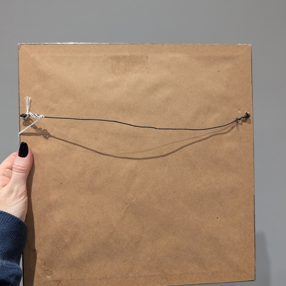 Vintage Santa Claus Needlepoint Art - Picture 9 of 9